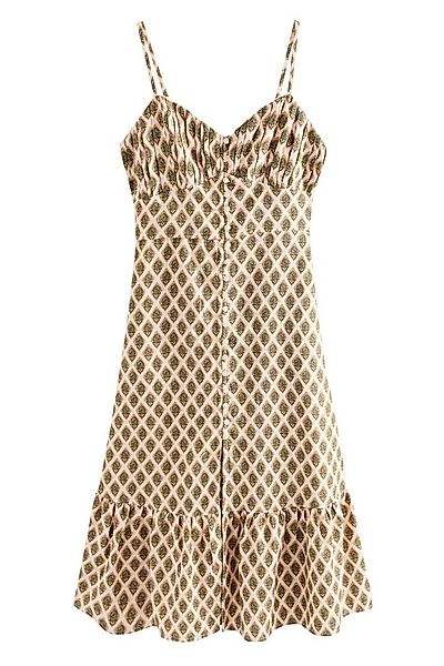 Next Midikleid Durchgeknöpftes Midikleid mit Leinenanteil (1-tlg) günstig online kaufen