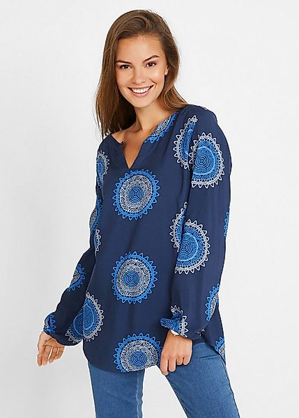 bonprix Tunika Tunikabluse aus softer Viskose günstig online kaufen