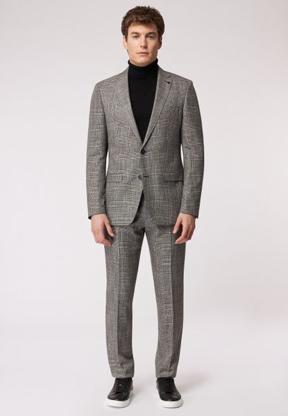 Roy Robson Hosenanzug "mit Karomuster im Slim Fit" günstig online kaufen