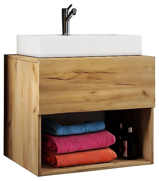 VCM Badmöbel-Set 2-tlg. Waschtisch Waschplatz Badmöbel Lendas II, (2-St., 1 günstig online kaufen