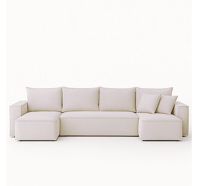 NEXT COLLECTION Ecksofa VELO U, Funktion Schlafen, Behälter für Bettzeug, l günstig online kaufen