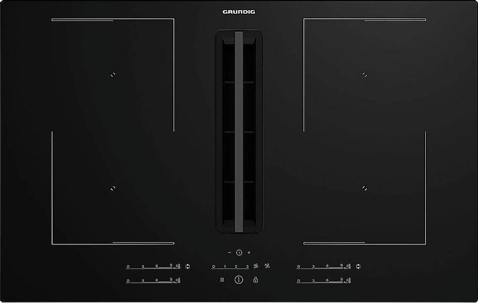 Grundig Kochfeld mit Dunstabzug "GIEH 834480 P 7757183601" günstig online kaufen