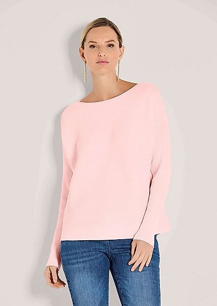MADELEINE Strickpullover Lässiger Oversized-Pullover mit U-Boot-Ausschnitt günstig online kaufen