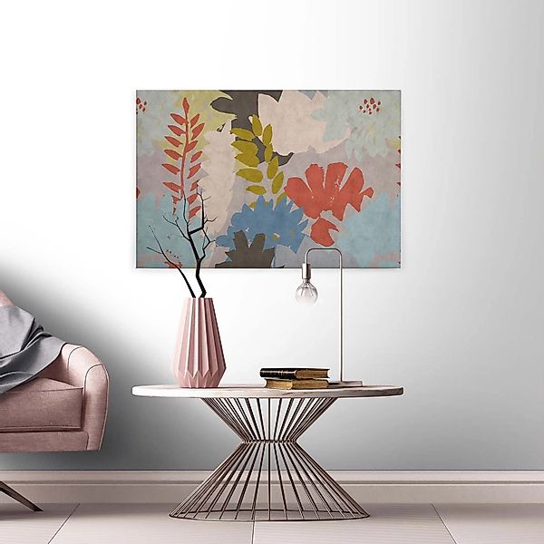 A.S. Création Leinwandbild "floral collage 3" Abstrakt  Kunst 1 Stk. tlg. K günstig online kaufen