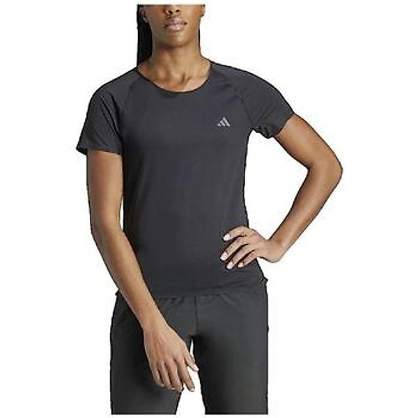 adidas  T-Shirt T-shirt  Adizero coupe ajustée noir günstig online kaufen