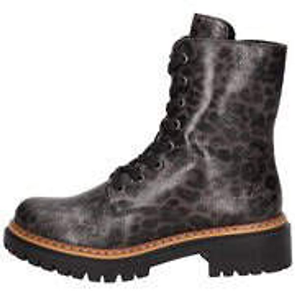 Rieker Schnürboots Schnürstiefelette, Profilsohle, mit kontrastfarbenem Soh günstig online kaufen