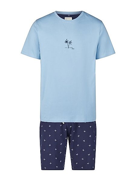 Phil & Co. Pyjama Shorty (2 tlg) Schlafmode Loungewear bequem kurzärmelig günstig online kaufen