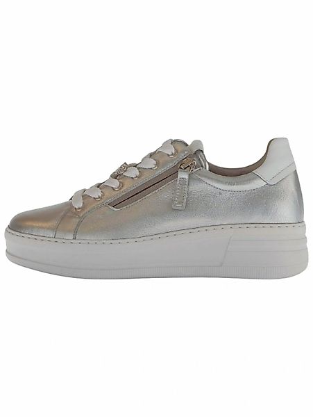 Gabor Sneaker "Sneaker low Materialmix Leder" günstig online kaufen