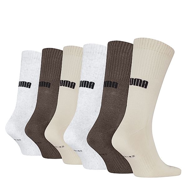 PUMA Socken PUMA UNISEX CUSHIONED NEXT CREW 6P ECOM (6 Paar) mit Logoschrif günstig online kaufen