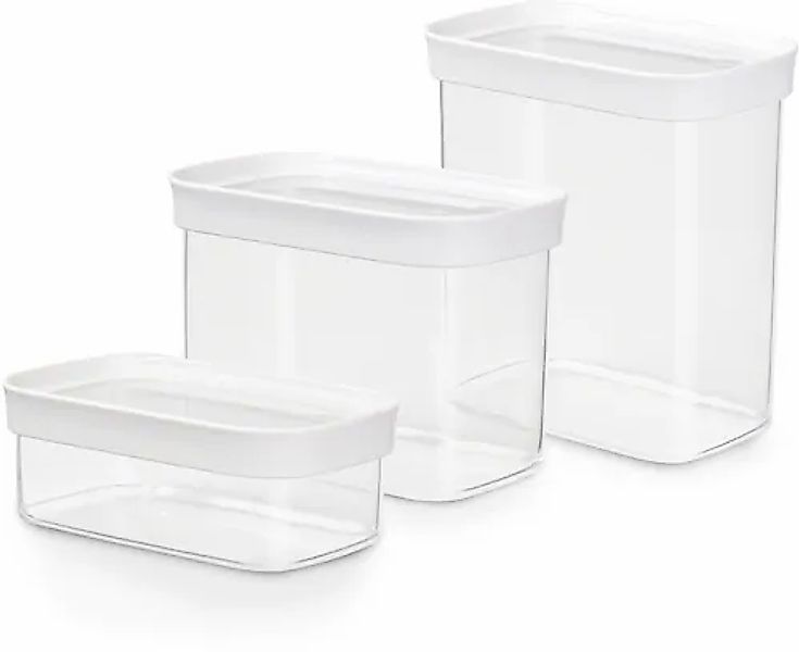 Emsa Vorratsdose »N11427 Optima« Set, 3 Stk. tlg. rechteckig, sicher, hygie günstig online kaufen