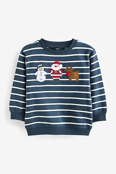 Next Sweatshirt Sweatshirt mit Rundhalsausschnitt und Applikation (1-tlg) günstig online kaufen
