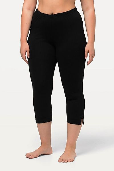 Ulla Popken Funktionshose Caprihose 7/8-Länge Elastikbund günstig online kaufen