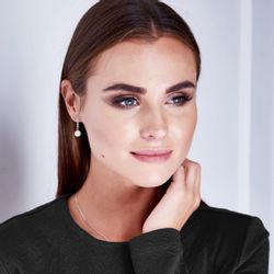 LÖB Perlenohrringe Damen Perlenohrringe Ohrringe Hängend günstig online kaufen