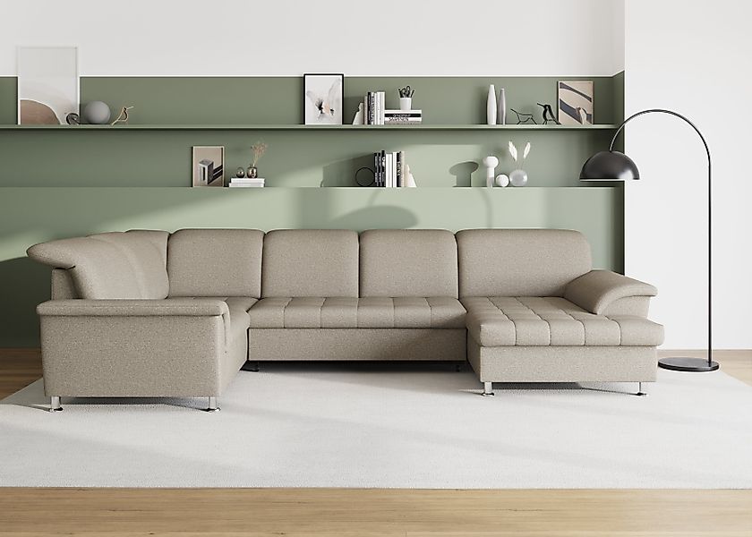 DOMO collection Wohnlandschaft "Franzi optional mit Bettfunktion, Bettkaste günstig online kaufen