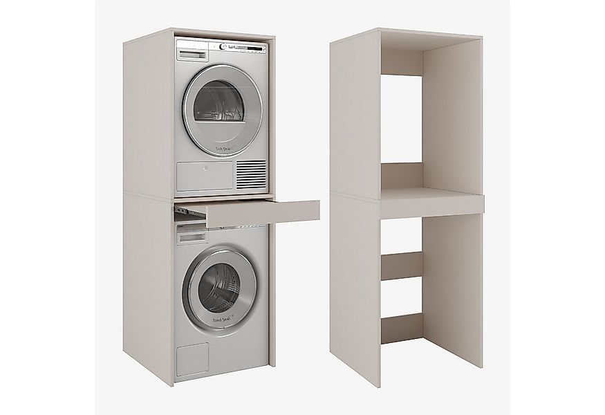 Platan Room Waschmaschinenumbauschrank Waschmaschinenschrank für Waschmasch günstig online kaufen