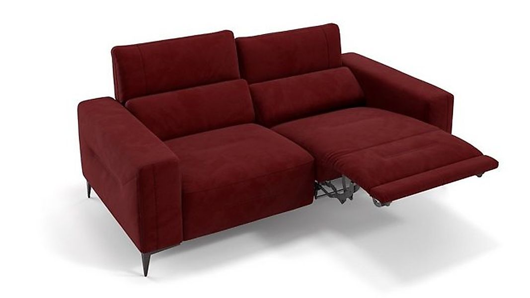 Sofanella 2-Sitzer Stoff TERAMO, Relaxsofa, Designsofa, Designer Couch, Ita günstig online kaufen