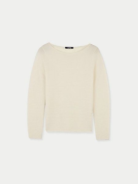 GOBI Cashmere Rundhalspullover Rippenpullover aus Kaschmir-Seide günstig online kaufen