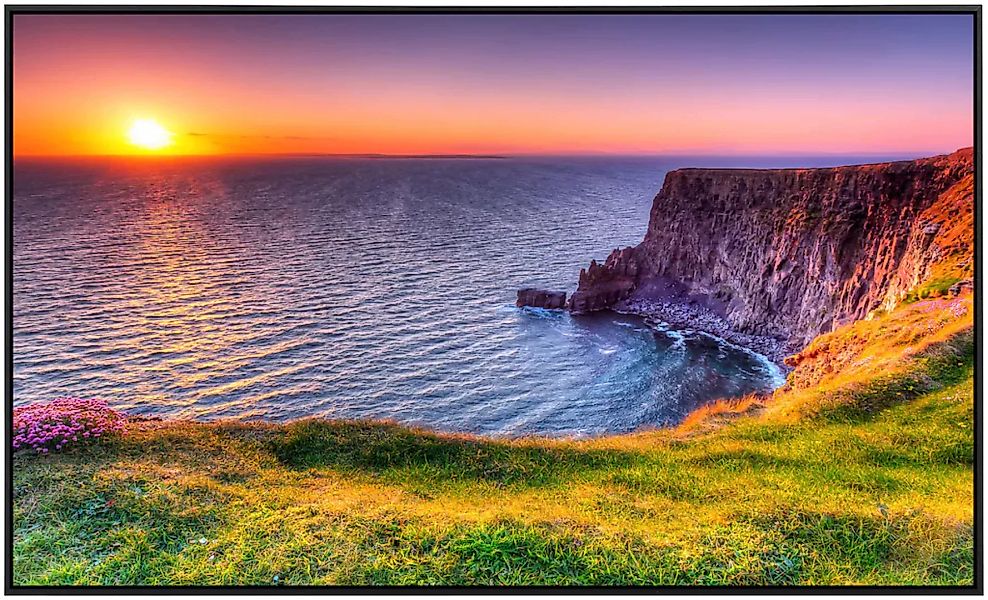 Papermoon Infrarotheizung »Sonnenuntergang an den Moher Cliffs«, sehr angen günstig online kaufen