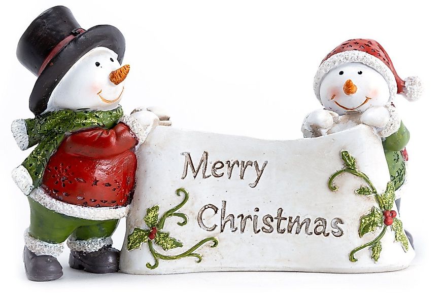 Trend Line Weihnachtsfigur TrendLine Dekofigur Schneemann 18 x 7 x 11 cm günstig online kaufen