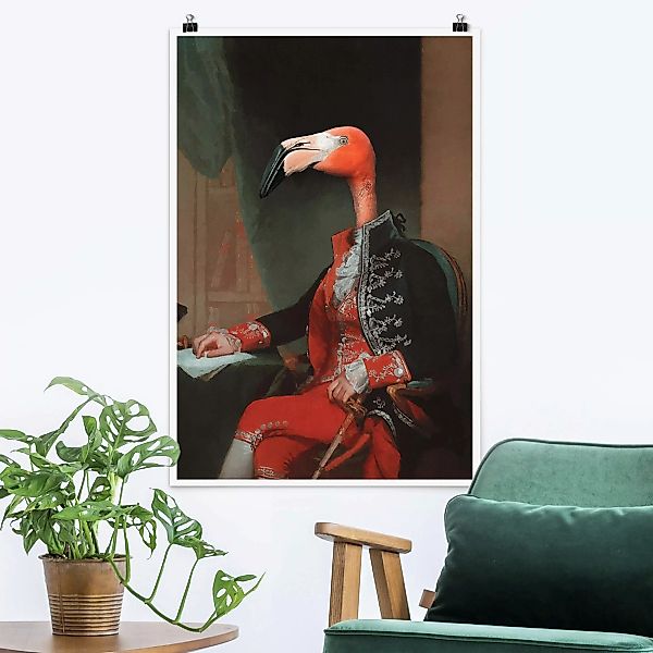 Poster Lord Flamingo günstig online kaufen