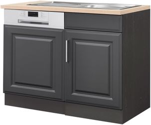 KOCHSTATION Spülenschrank "KS-Stockholm" hochwertige MDF-Fronten günstig online kaufen