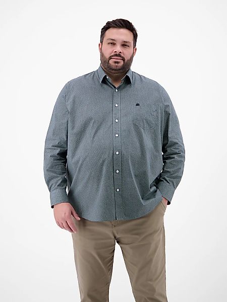 LERROS Langarmhemd "Langarmhemd mit Kentkragen aus 100% Baumwolle" günstig online kaufen