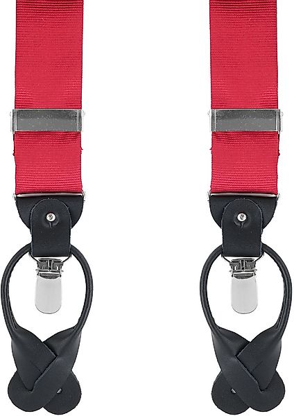 Hosenträger Seide Knallrot S17A - günstig online kaufen