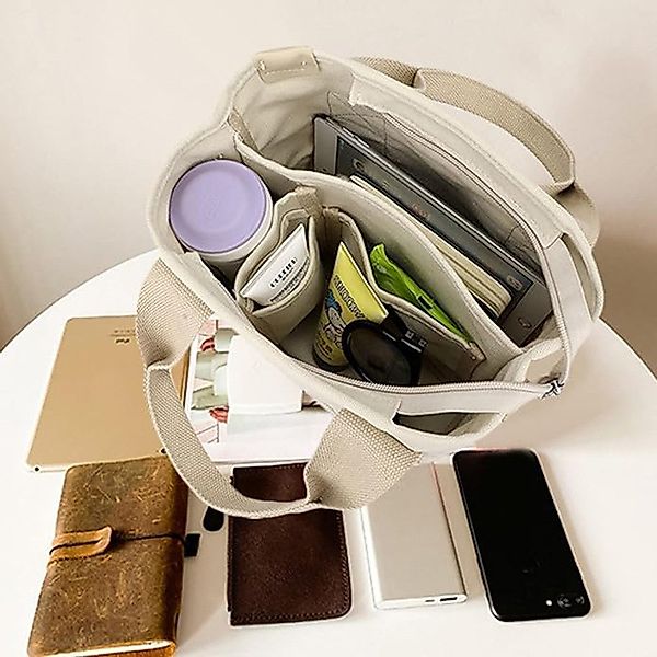 Coonoor Handtasche Schultertasche Canvas, Umhängetasche Tote günstig online kaufen