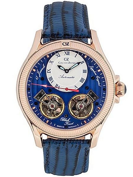 Carl von Zeyten Automatikuhr Carl von Zeyten CVZ0084RBLS Herrenuhr Waldhaus günstig online kaufen