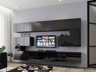 Fun Möbel Wohnwand Mediawand Groß - günstig online kaufen