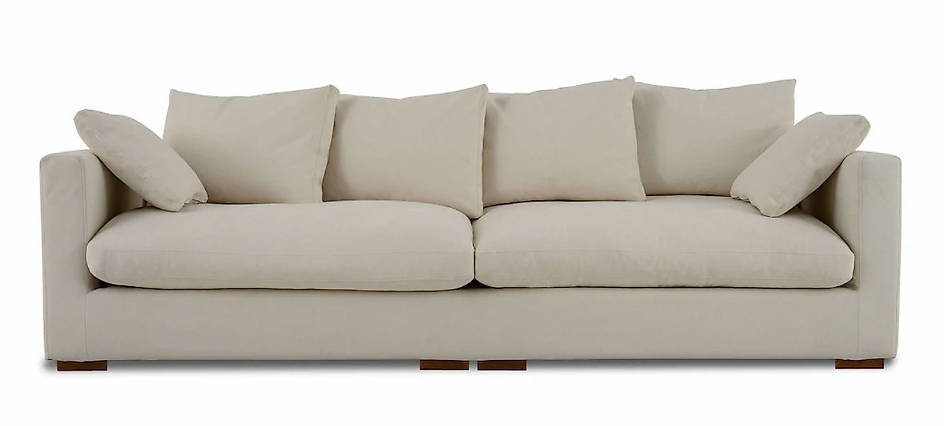 Home affaire Big-Sofa "Comfy", extra weich und kuschelig, Füllung mit Feder günstig online kaufen