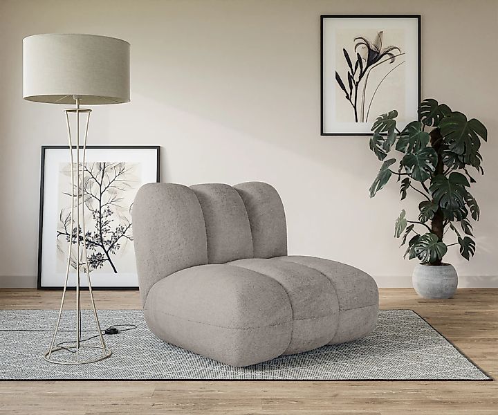 LeGer Home by Lena Gercke Sessel "Priya Loungesessel, moderne Steppung, auc günstig online kaufen
