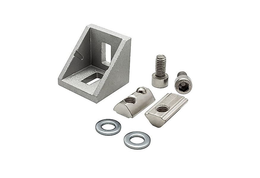 tktrading24 Profil Befestigungswinkel ink. Verschraubung Nut 8 für Aluprofi günstig online kaufen