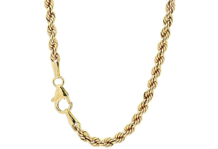 HOPLO Goldkette Goldkette Kordelkette hohl Breite 2,7 mm Länge 19 cm 333-8 günstig online kaufen
