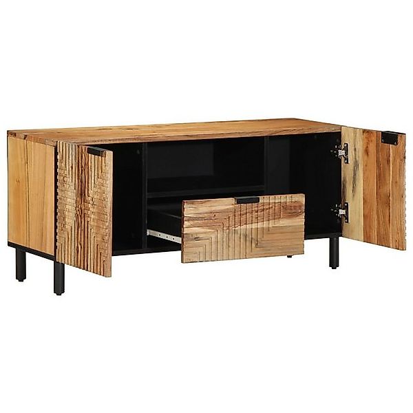 vidaXL TV-Schrank TV-Schrank 105x33,5x46 cm Massivholz (1-St) günstig online kaufen