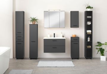 welltime Hochschrank Trento, Badmöbel, Badregal, Regal, günstig online kaufen