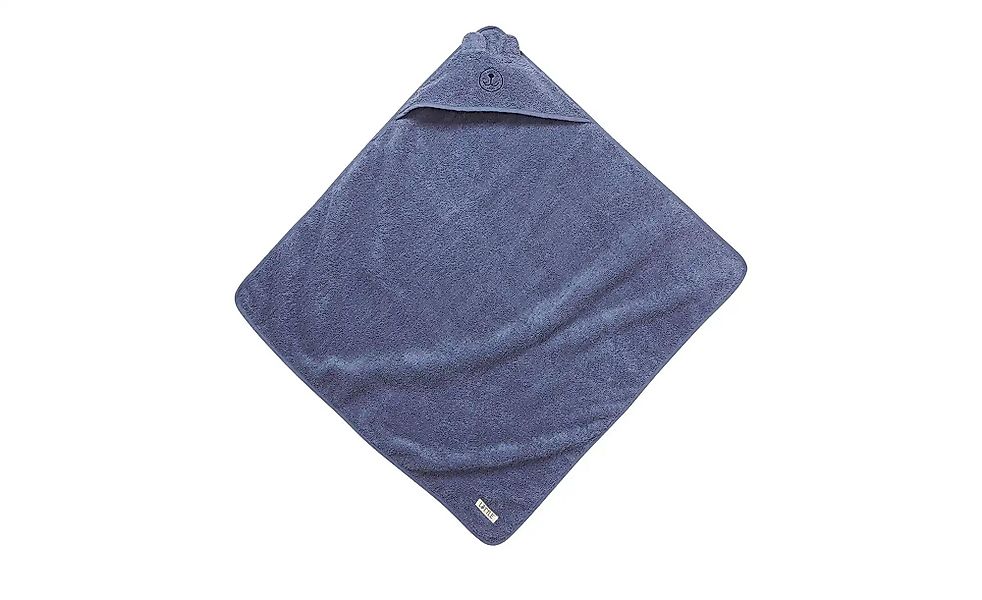 Kapuzenbadetuch  Bär ¦ blau ¦ Maße (cm): B: 80 Badtextilien > Handtücher & günstig online kaufen