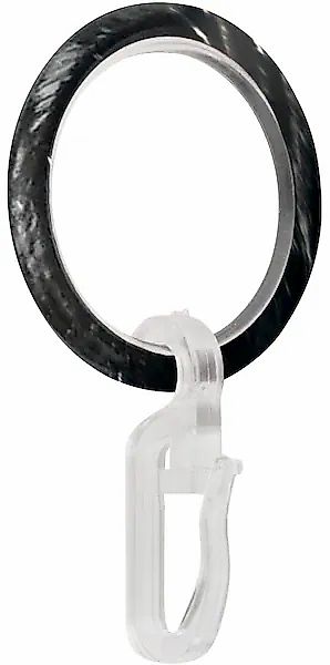 GARESA Gardinenring »Ring mit Haken«, (10 St.), für Durchmesser bis 16 mm, günstig online kaufen