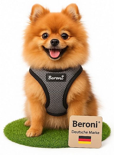 Beroni Hunde-Geschirr Softgeschirr Hundegeschirr nicht über Kopf verstellba günstig online kaufen