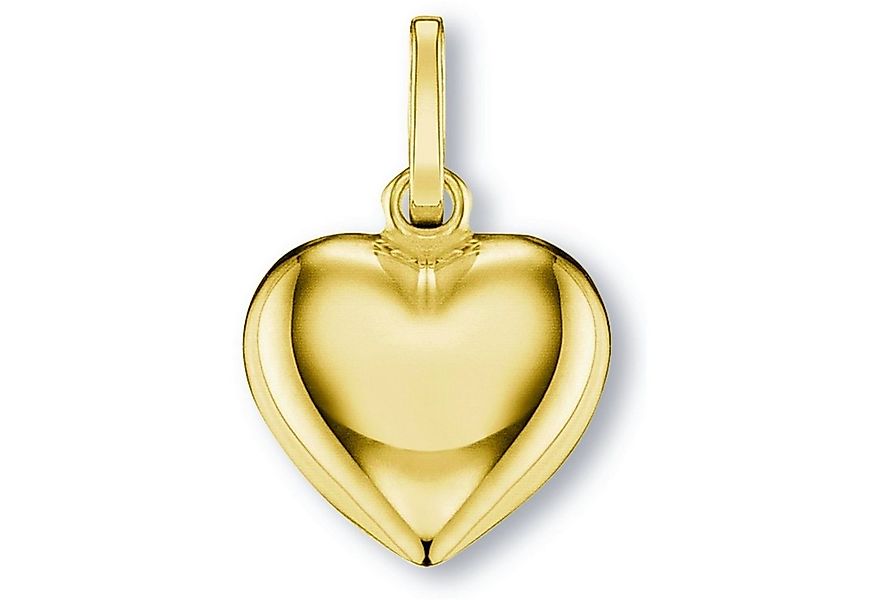 ONE ELEMENT Kettenanhänger Herz Herz Anhänger aus 333 Gelbgold, Liebevoll g günstig online kaufen