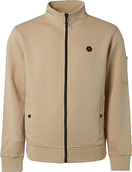 No Excess-Strickjacke Jacquard Beige - Größe XXL günstig online kaufen