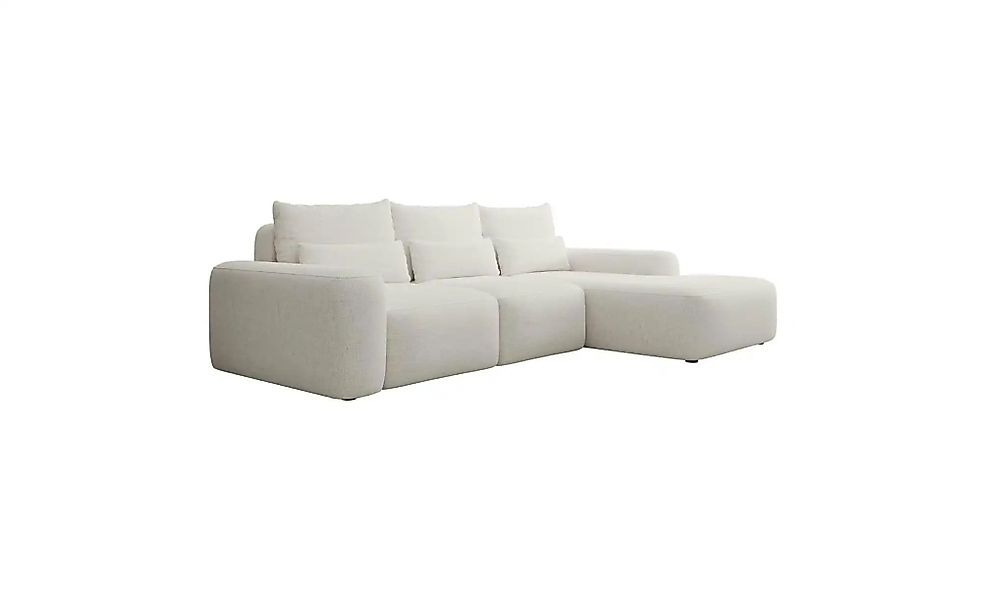 Selsey Ecksofa mit Schlaffunktion Carnos ¦ creme ¦ Maße (cm): B: 264 H: 82 günstig online kaufen