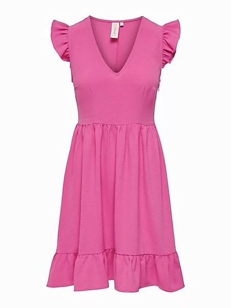 ONLY Minikleid ONLMETTE LIFE CAPSLEEVE DRESS WVN mit Volant günstig online kaufen