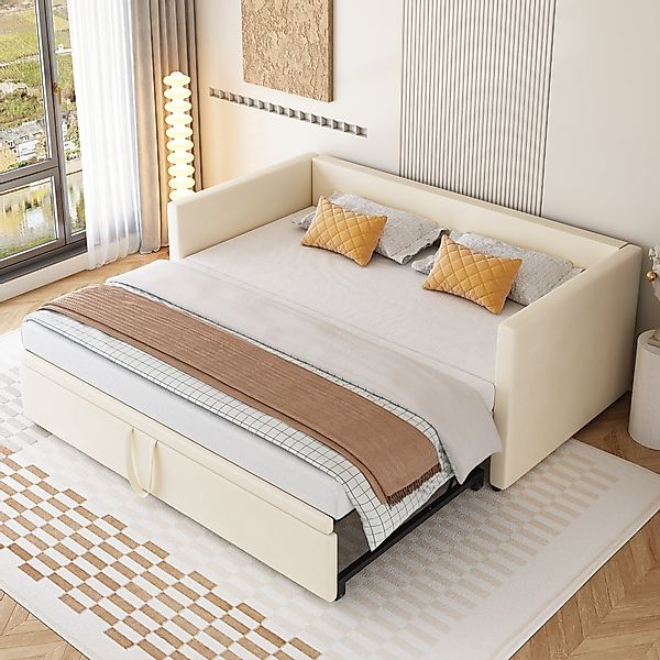 HAUSS SPOLE Schlafsofa 90/180x200 cm Ausziehbares günstig online kaufen