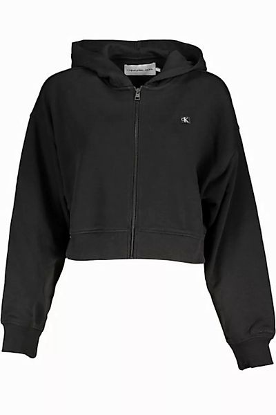 Calvin Klein Jeans Sweatshirt Nachhaltiges Damen-Sweatshirt in Schwarz mit günstig online kaufen