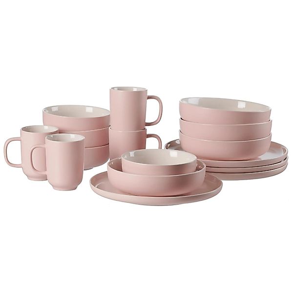 Ritzenhoff & Breker Jasper Kombiservice 16-teilig Rosa günstig online kaufen
