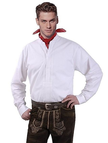 Moschen-Bayern Trachtenhemd Trachtenhemd Herren Stehkragen Wiesn-Hemd günstig online kaufen
