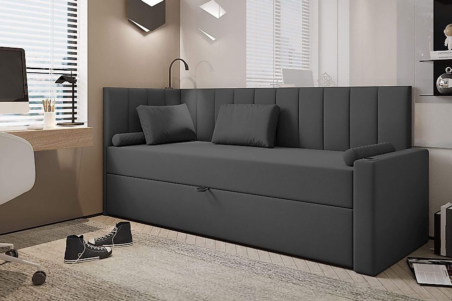 TRADA Boxspringbett TOKIO 100x200 - Bett günstig online kaufen
