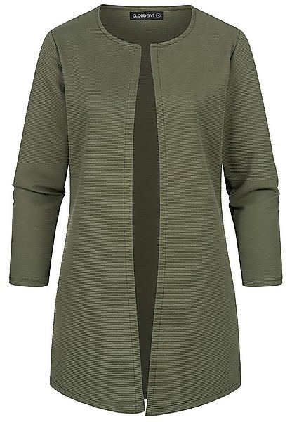 CLOUD 5IVE Strickjacke CLOUD 5IVE Strickjacke offener ribbed Cardigan (1-tl günstig online kaufen