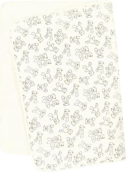 Babydecke Jerseydecke Decke Bär Bärchen beige günstig online kaufen